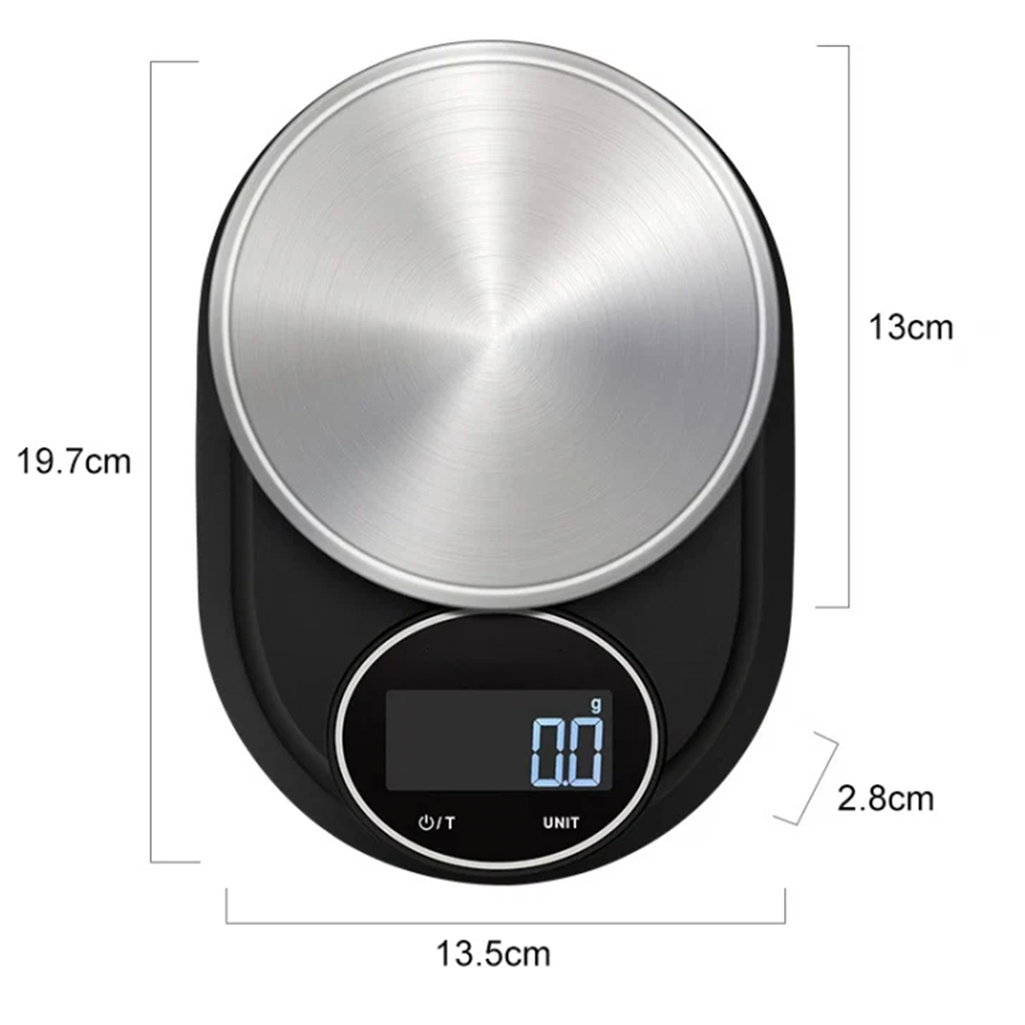 High Precision Multi‑Unit Digital Kitchen Scale